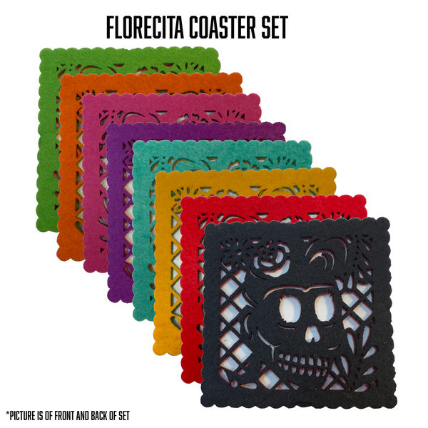 Florecita Coaster Set