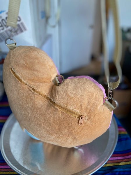 Pan Dulce "Corazon" Concha Crossbody / Backpack Combo Bag