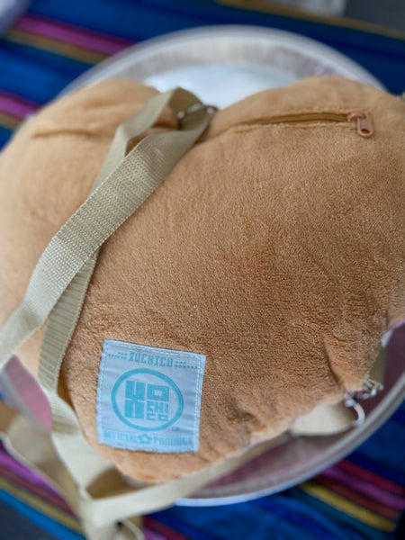 Pan Dulce "Corazon" Concha Crossbody / Backpack Combo Bag