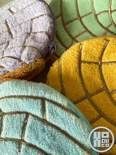 Pastel Concha Coin Purses colors