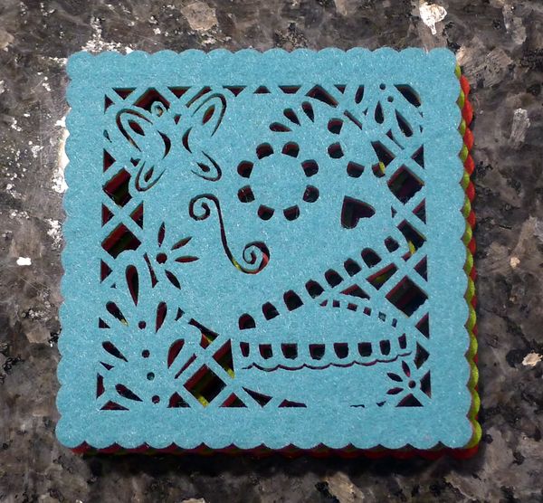 Butterfly Felt Coasters