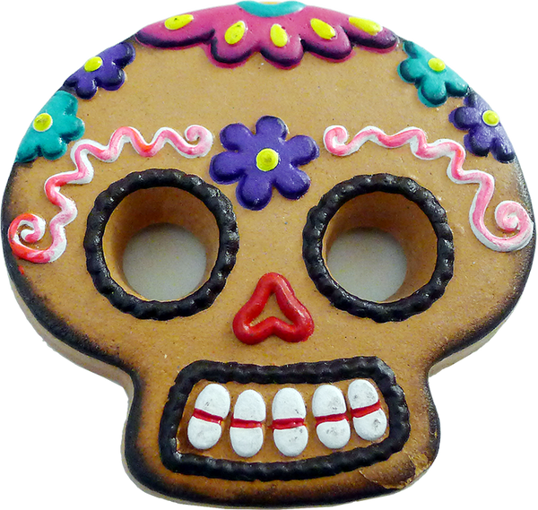 Gingerbread Calavera Magnet