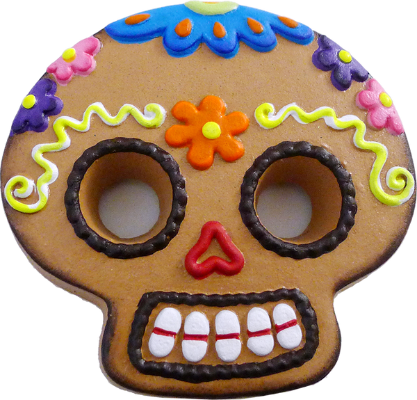 Gingerbread Calavera magnet