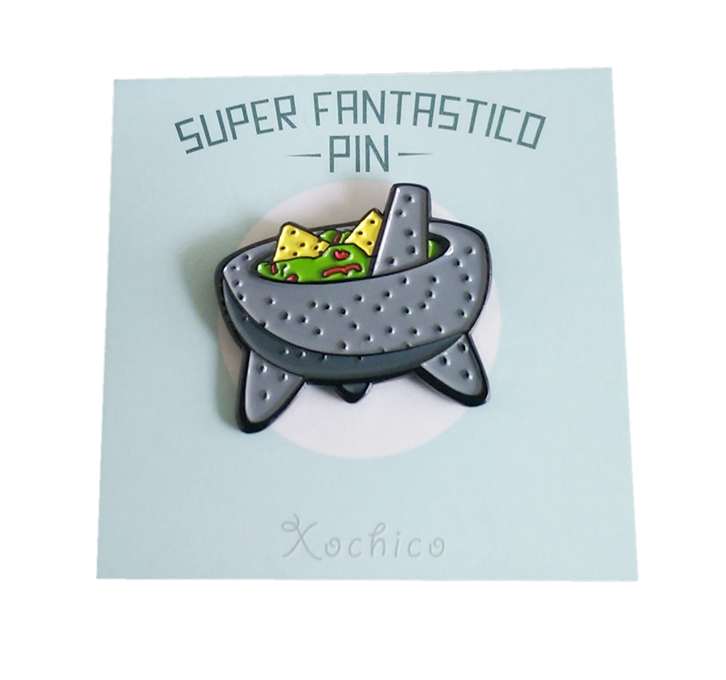 Molcajete Enamel Pin
