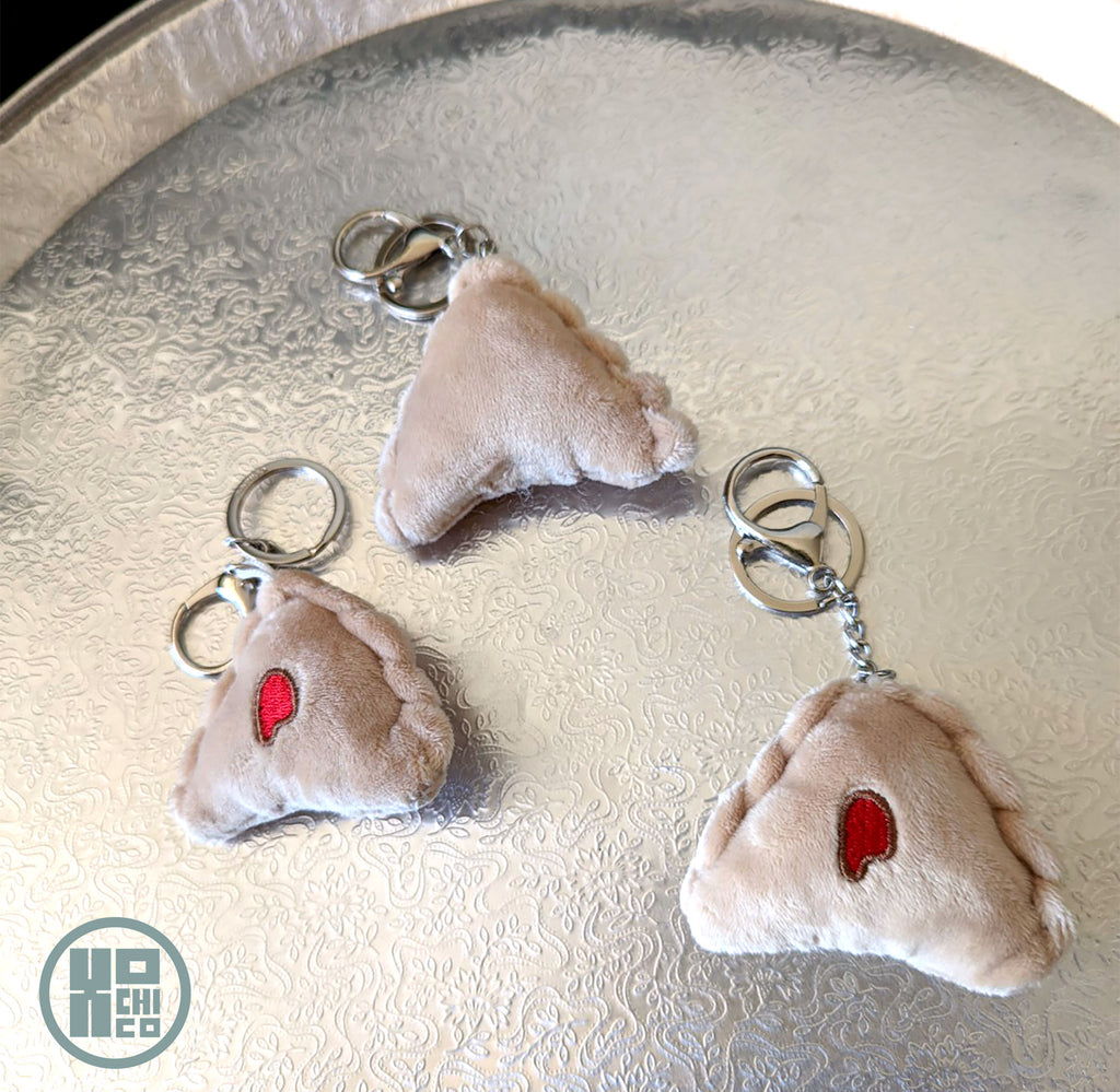 Pan Dulce Plush Empanda key chain