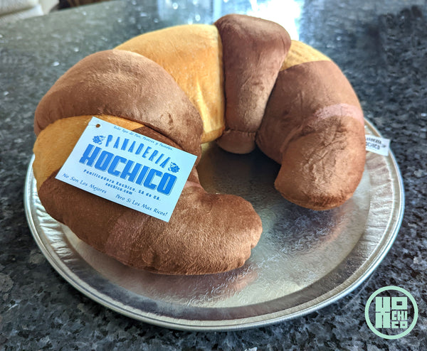 Xochico Cuernito Plush Cushion, side view