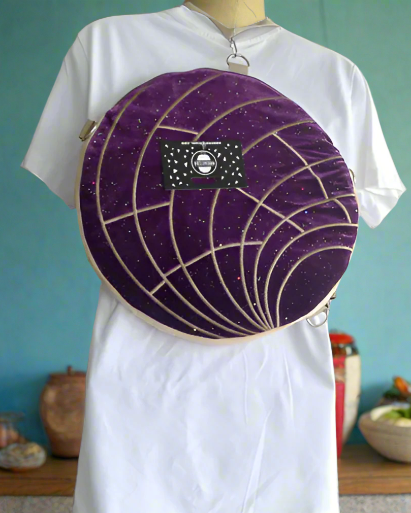 Selena Concha Backpack, modeled