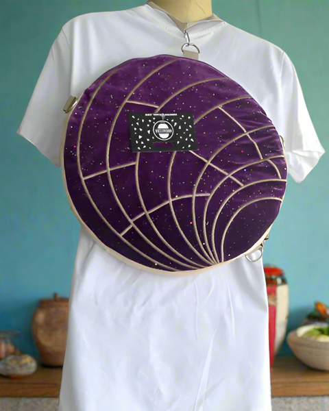 Selena Concha Backpack, modeled