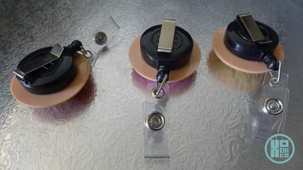 Pan Dulce Concha Badge Reel (Rubber)