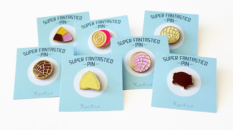 Pan Dulce Enamel Pins (Free U.S. Shipping)