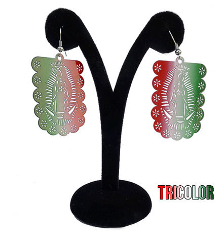Papel Picado "Virgen" earrings