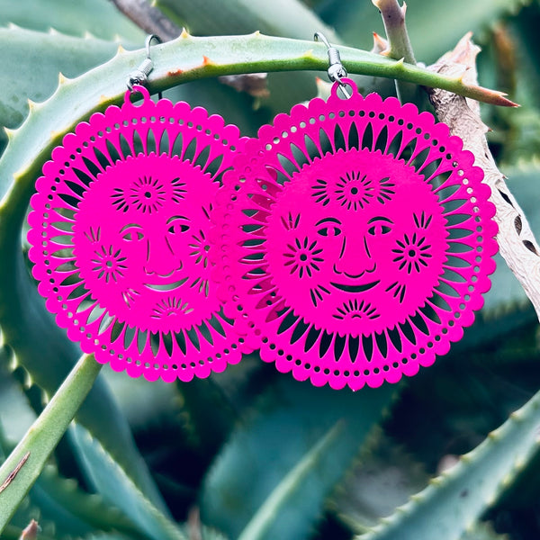 Papel Picado style "Sol" Earrings