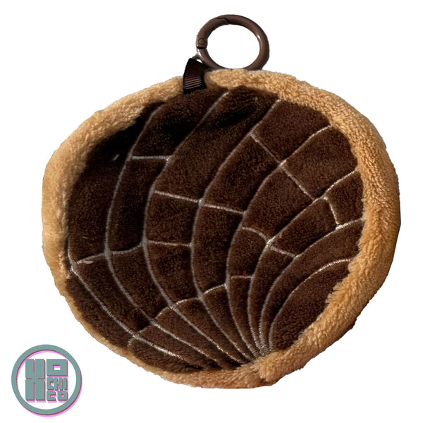 New Chocolate Concha Coin Purse