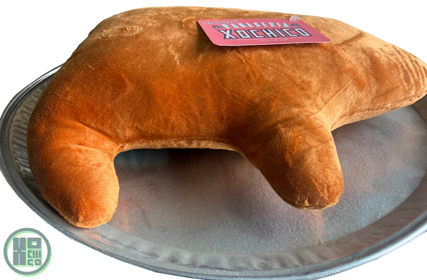 Pan Dulce Pig Plush Cushion, flat view
