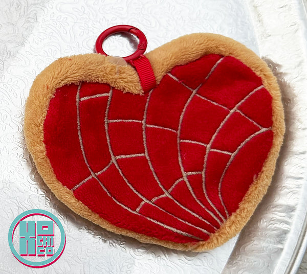 Pan Dulce Concha Corazon Coin Purse
