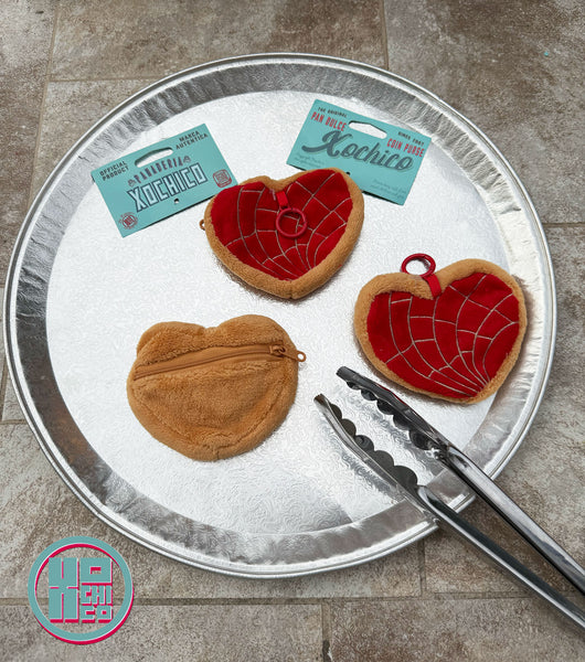Pan Dulce Concha Corazon Coin Purse