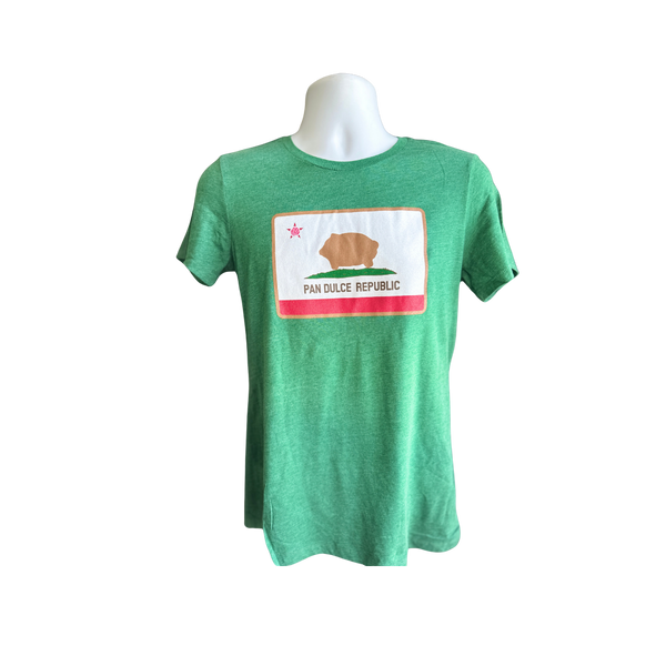 Pan dulce republic heather green apple tee