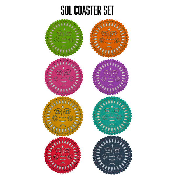 Sol Coaster Set double 