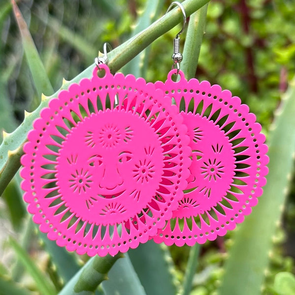 Papel Picado style "Sol" Earrings