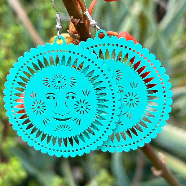 Papel Picado style "Sol" Earrings