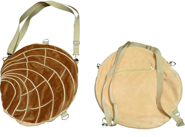 Concha Shoulder Bag / Backpack, Chocolate