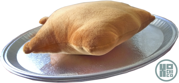 Pig Pan Dulce Cushion, side view