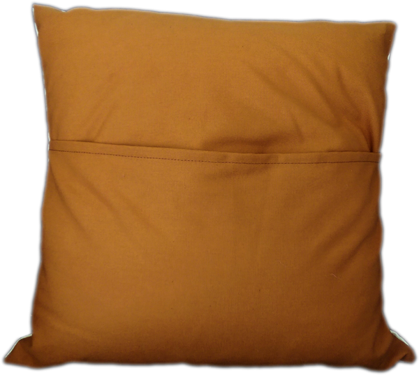 Mexican Talavera tile sofa cushion