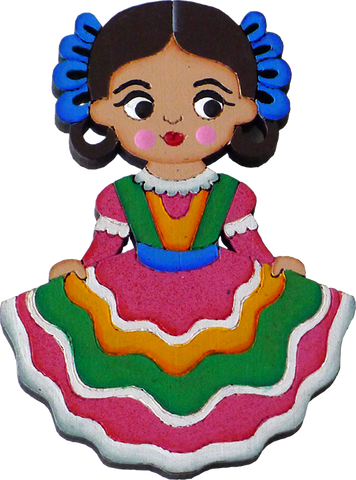 Tapatia Wooden Magnet